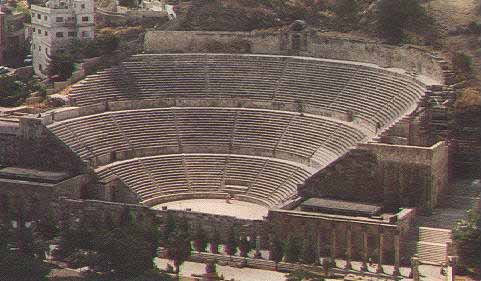The Roman Amphitheatre in Amman 