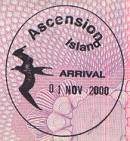 My arrival passport stamp