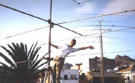 The final antenna installation!